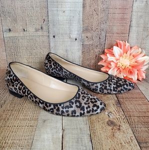 Talbots Leopard Flats, Sz 10.5